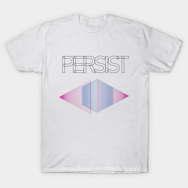 Persist vintage syle T-Shirt by Window House